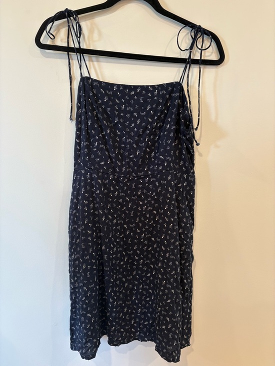Old Navy Dresses & Skirts - Old Navy Navy Floral Tie-Shoulder Mini Dress
